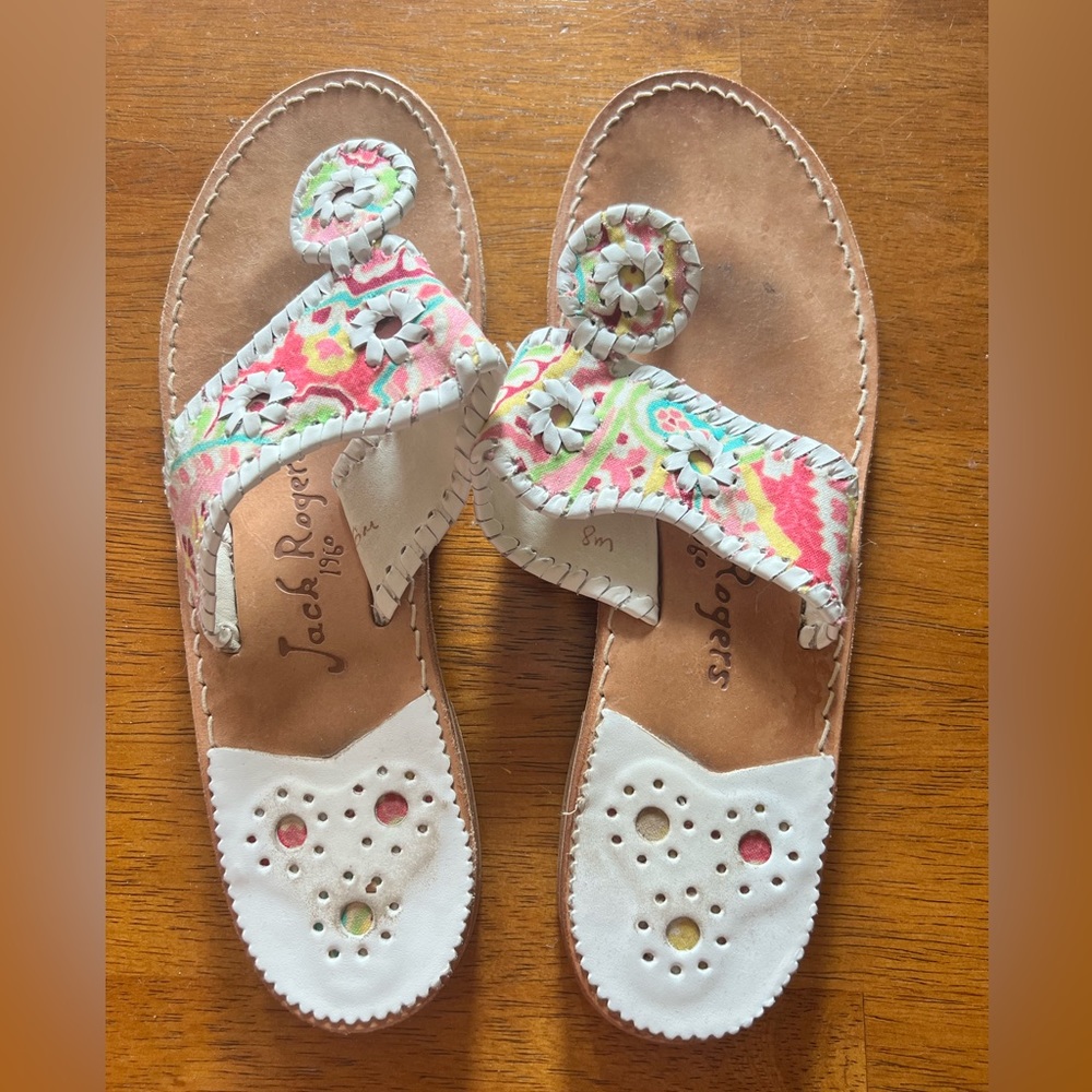 Jack Rogers Vera Bradley Print Sandals